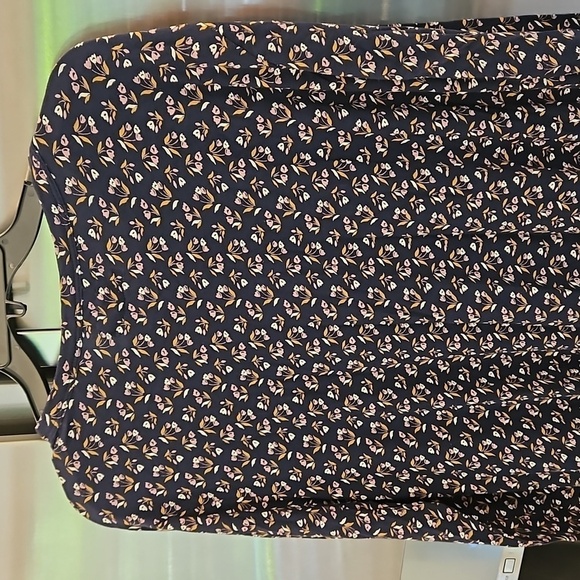 💕THE GREAT💕 The Henley Romper ~ Navy Apron Floral Size 4 Large NWT - Picture 13 of 16